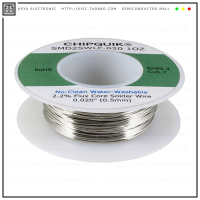 SMD2SWLF.020 1OZ【LF SOLDER WIRE 99.3/0.7 TIN/COPP】