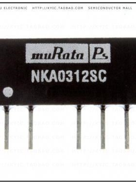 NKA0312SC【DC DC CONVERTER +/-12V 1W】