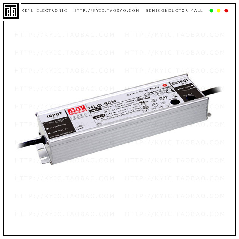 HLG-80H-30B【LED DRVR CC/CV AC/DC 18-30V 2.7A】