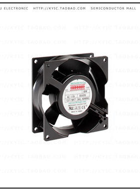UF92AM12-BWHR-F【FAN AXIAL 92X38MM 115V HIGH TEMP】