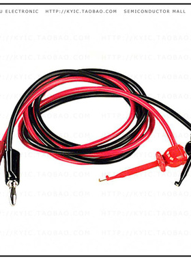 601W-36 R/B【TEST LEAD BANANA/GRABBER 36' 2PC】