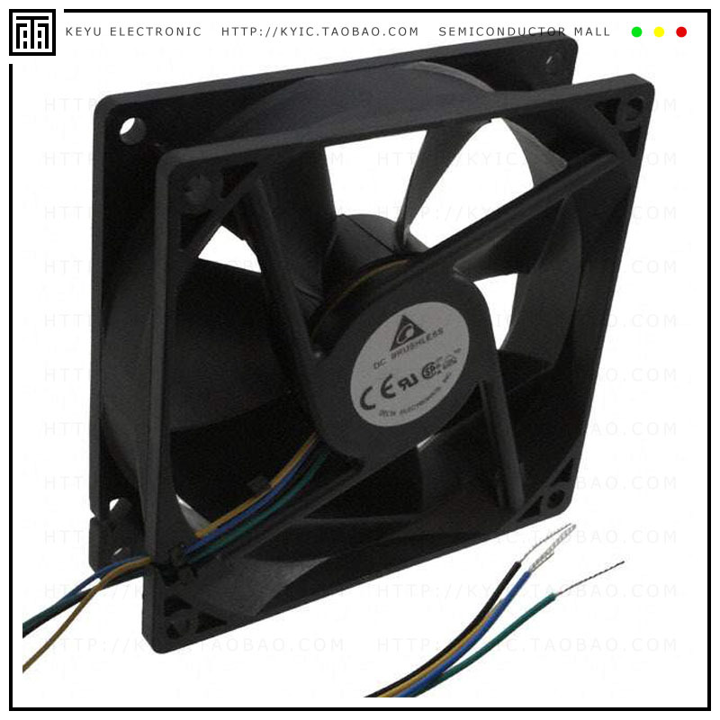AUB0912VH-CX09【FAN AXIAL 92X25.4MM 12VDC WIRE】