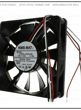 3106KL-04W-B39-B00【FAN AXIAL 80X15MM 12VDC WIRE】