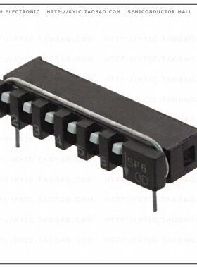 SPA06AB【SWITCH SLIDE DIP SPST 10MA 20V】
