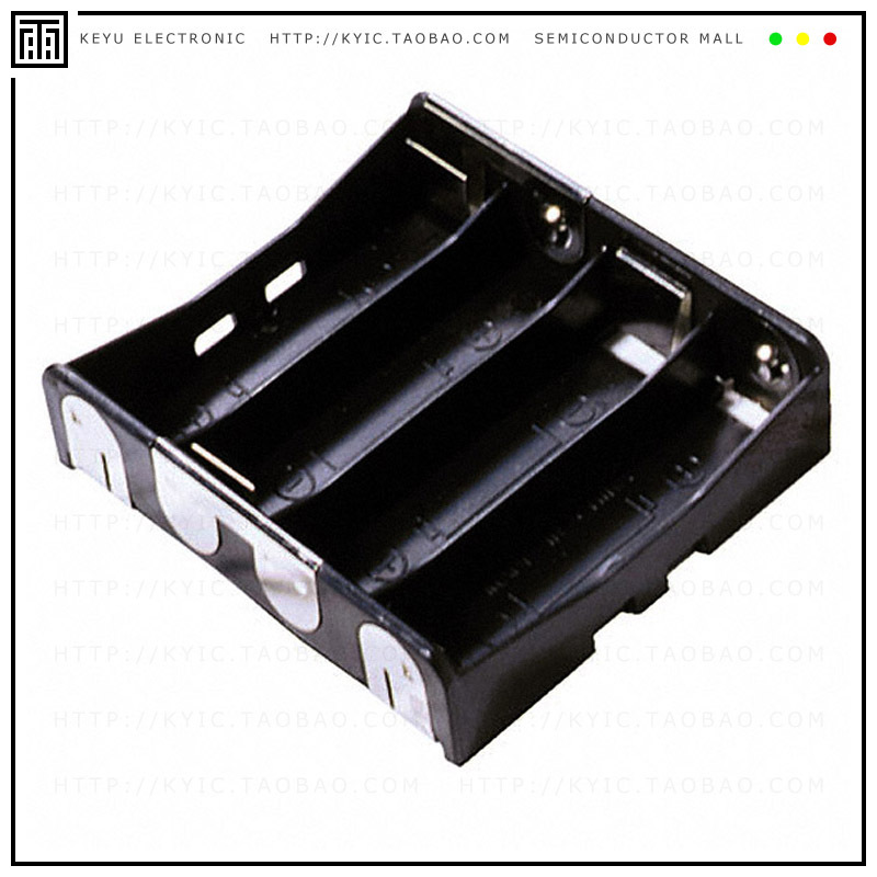 BA4AAPC【BATTERY HOLDER AA 4 CELL PC PIN】