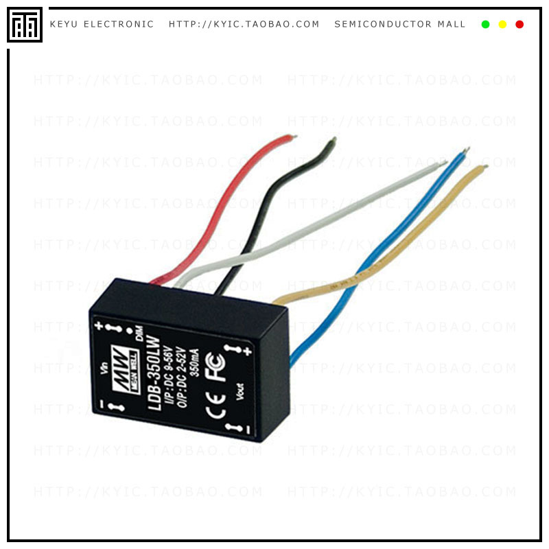 LDB-350LW【LED DRVR CC BCK-BST 2-40V 350MA】