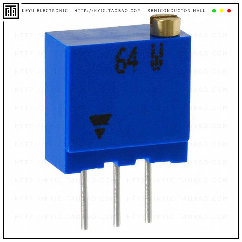 M64W102KB40【TRIMMER 1K OHM 0.5W PC PIN TOP】
