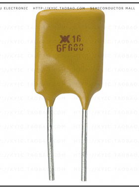 RGEF600【PTC RESET FUSE 16V 6A RADIAL】