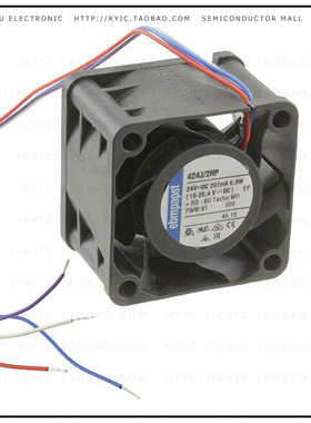 424J/2HP【FAN 24VDC 22CFM 7.1W 40X28MM】