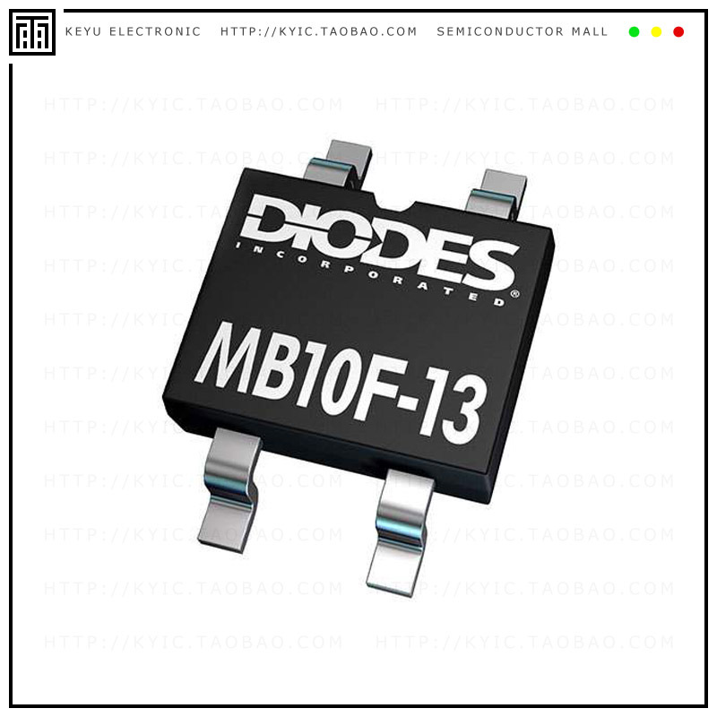 MB10F-13【BRIDGE RECT 1PHASE 1KV 800MA MBF】