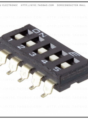 KAE05TGGT【SWITCH SLIDE DIP SPST 25MA 24V】