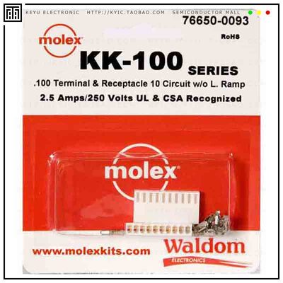 76650-0093【KIT CONN .100 KK SERIES 10 CIRC】