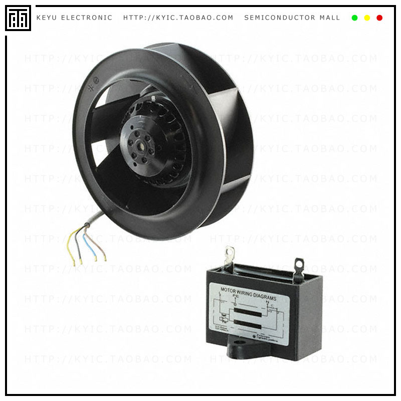 OAB190-11-1【FAN IMP MTRZD 190X70 115V W/CAP】