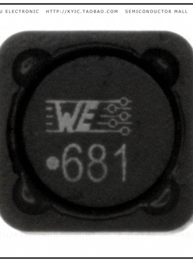 7447709681【FIXED IND 680UH 1.1A 825 MOHM】