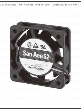 9GA0524P7G001【FAN 52X15MM 24VDC TACH PWM】