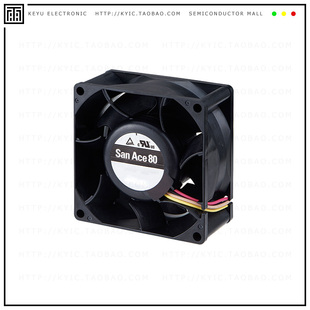 9HVA0812P1G0011【FAN 80X38 12VDC RBLS TACH PWM】