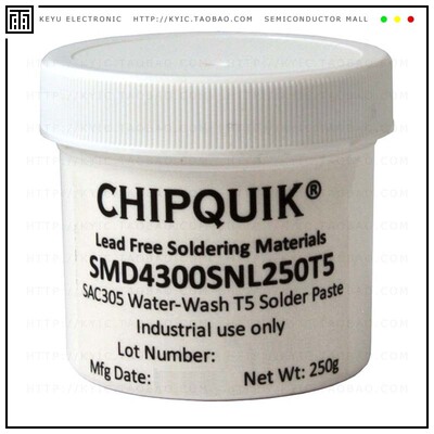 SMD4300SNL250T5【SOLDER PASTE SAC305 250G T5】