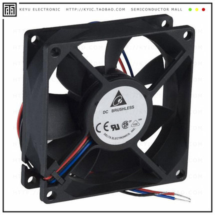 AFB0812SH-F00【FAN AXIAL 80X25.4MM 12VDC WIRE】