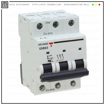 GSB633PC25【MCB UL1077 C 3P 25A】