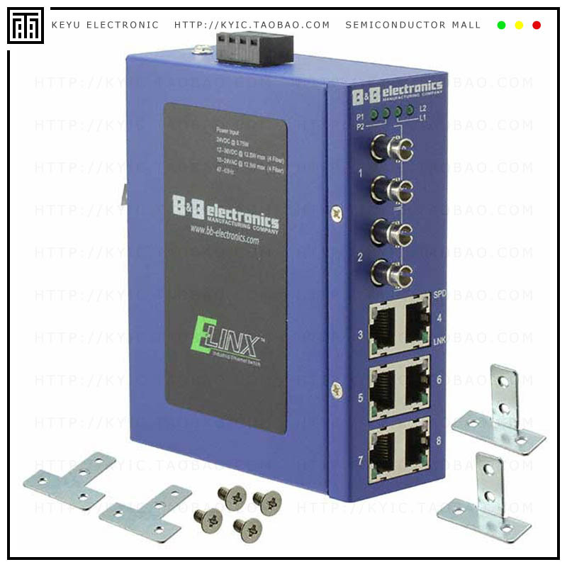 BB-ESW208-2ST【NETWORK SWITCH-UNMANAGED 8 PORT】