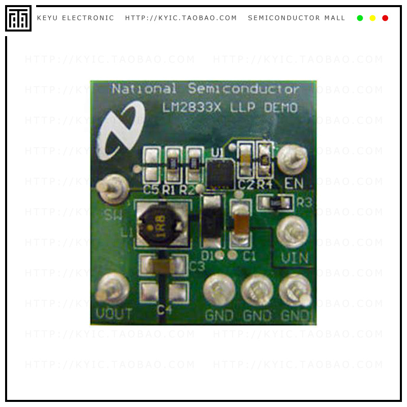 LM2833XSDEVAL【BOARD EVAL LM2833 1.5MHZ 10LLP】