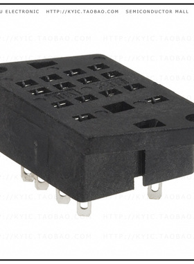 4-1415043-1【RELAY SOCKET 14 POS CHASSIS MT】