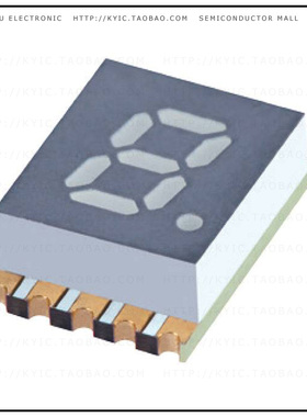 XZFMDK05A【DISPLAY LED 0.2' RED CA SMD】