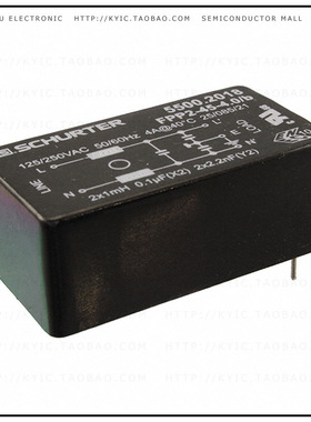 5500.2018【LINE FILTER 125/250VAC 4A TH】