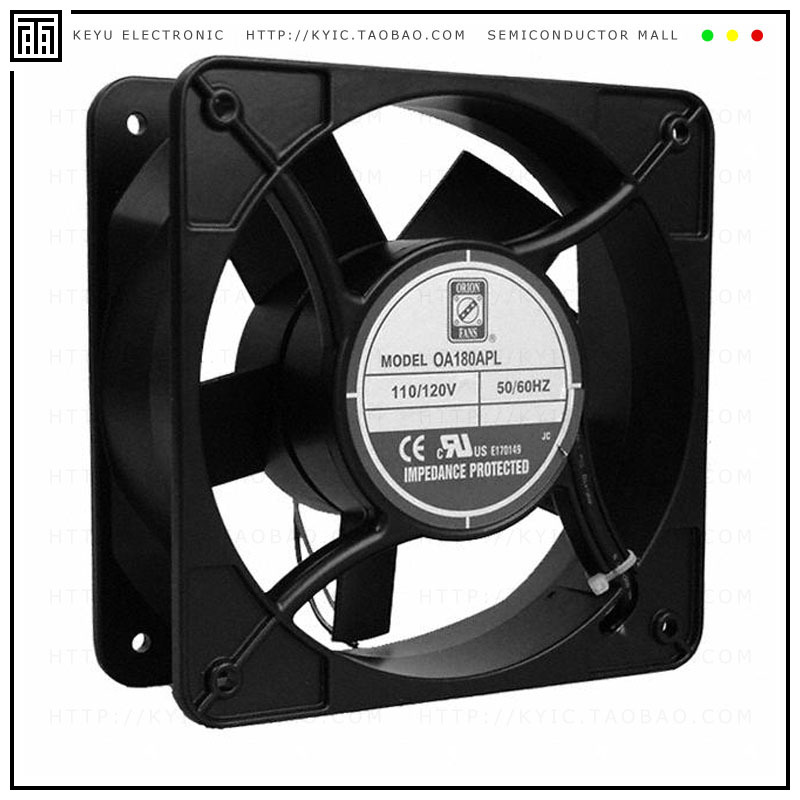 OA180APL-22-1WB【FAN AXIAL 180X65MM 230VAC WIRE】