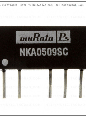 NKA0509SC【DC DC CONVERTER +/-9V 1W】