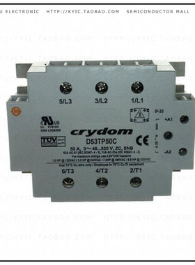 D53TP25C【SSR RELAY 3PST-NO 25A 48-530V】