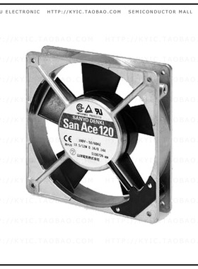 109S006UL【FAN 120X38MM 100VAC】