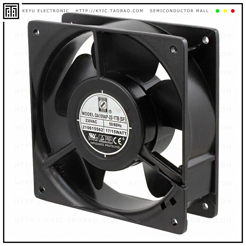 OA109AP-22-1TB(SF)【FAN AXIAL 120X38MM 230VAC TERM】