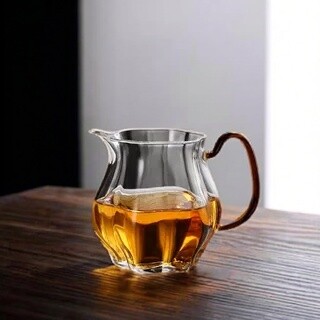 高级玻璃公道杯泡茶专用分茶器图片