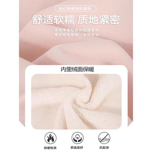 粉色毛领短款外套卫衣女款冬季2026新款小个子休闲甜美加绒厚上衣