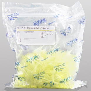 200ul普通袋装 0030000870 优质级2 epTIPS 吸头黄色 普通袋装