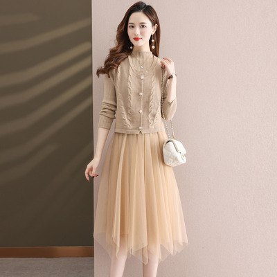 打底连衣裙两件套2023新款