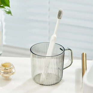 bdo透明漱口杯轻奢儿童简约刷牙杯家用牙缸杯洗漱杯PET创意亲子