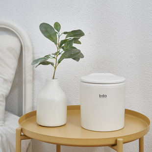 bdo简约弹盖桌面垃圾桶收纳桶办公纸筒简雅垃圾筒纸筒带盖卫生桶