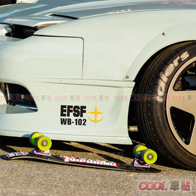 动漫高达地球WB102汽车贴纸