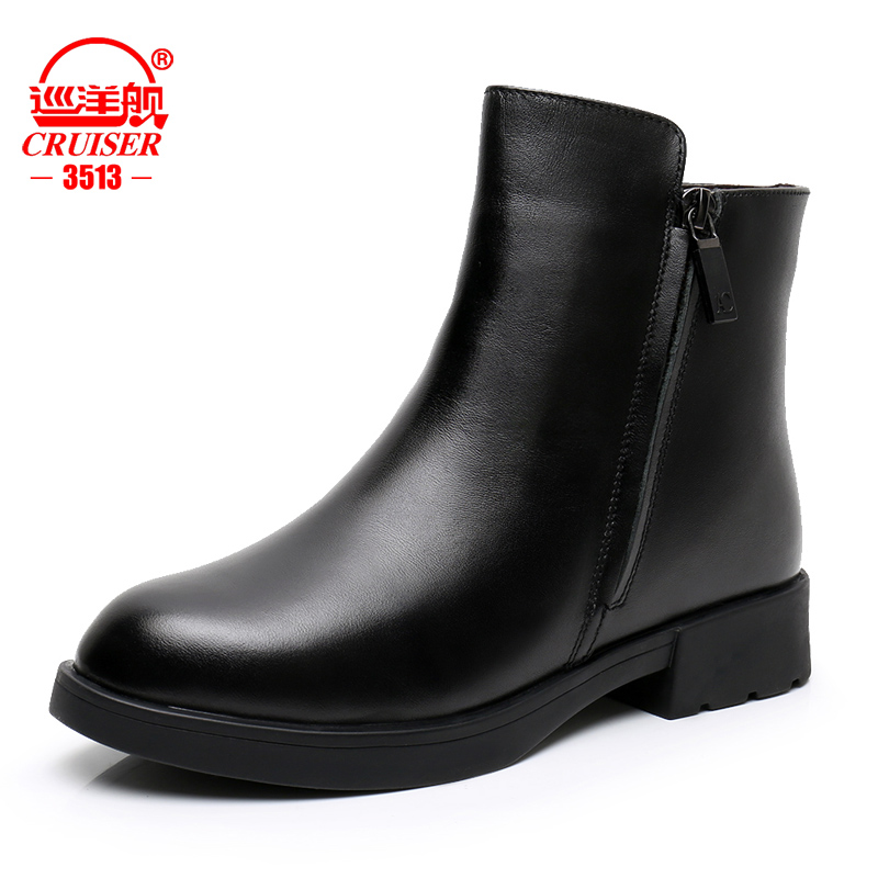 3513女靴切尔西英伦风