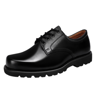 强人3515男士真皮商务正装大头皮鞋春秋休闲工装单皮鞋