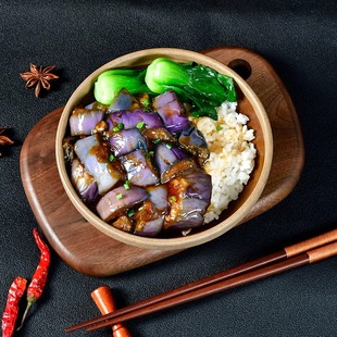 粮农星厨鱼香肉末茄子220g预制菜料理包外卖商用速食盖饭成品家常