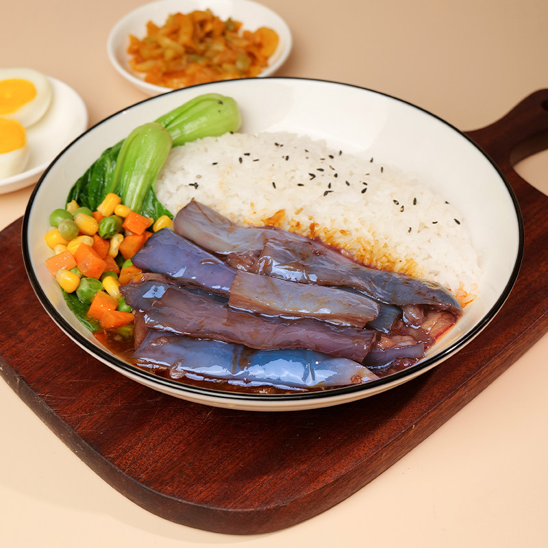 粮农肉末茄子预制菜料理包200g外卖商用快餐盖浇饭加热即食批发,粮油调味/速食/干货/烘焙,自热米饭,淘宝优惠券,粉丝福利购,淘宝优惠卷