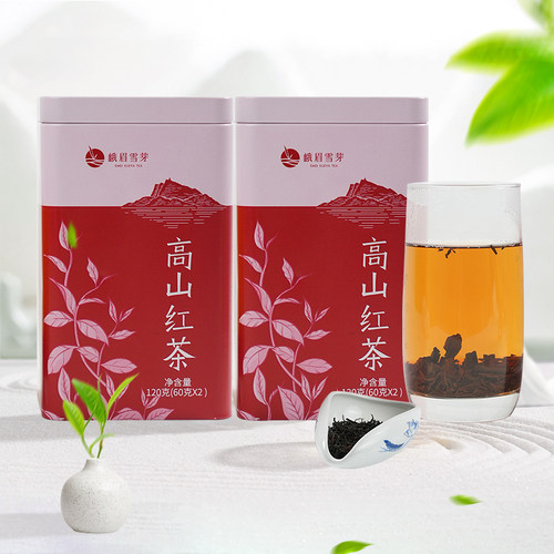 峨眉雪芽红茶240g120*2