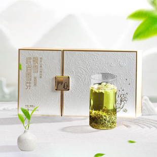 峨眉雪芽四川飘雪禅心120g峨眉山特产茉莉花茶礼盒