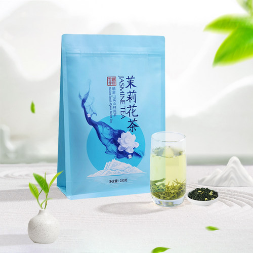 新茶250g装浓香型四川飘雪花茶花毛峰茶叶