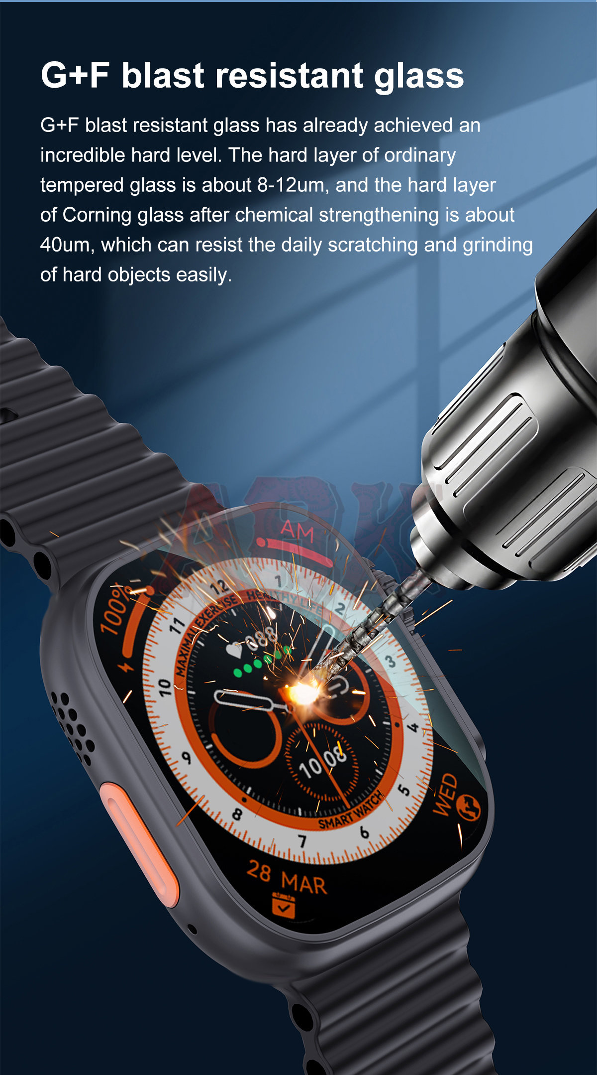 NEW DT8 ULTRA+ SMART WATCH TEMPERATURE MONITOR 2.1 INCH HOT