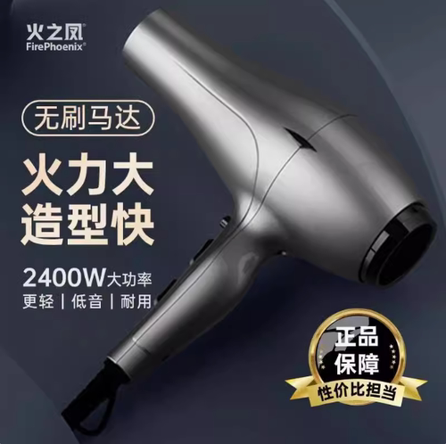 火之凤6600H电吹风机理发店发廊发型师专用2400W无刷电机正品风筒