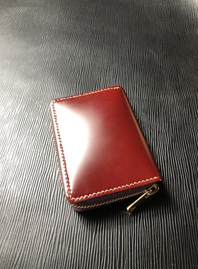 匠心新禧马臀皮纯手工定制拉链